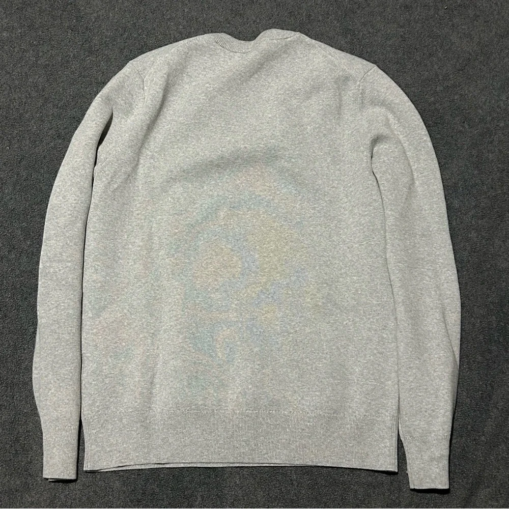 Uniqlo Men’s Cotton Blend Crewneck Sweater in Grey - S